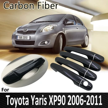 Поп для Toyota Yaris Vitz XP90 2006 2007 2008 2009 2010 2011, наклейка на дверную ручку, украшение, автомобильные Аксессуары