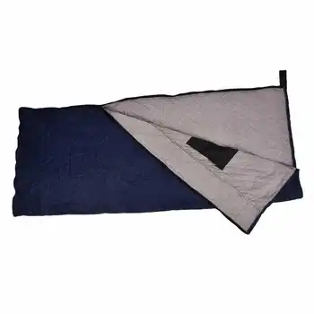 Спальный мешок из полиэстера, ветрозащитный спальный мешок для кемпинга, застежка-молния с сумкой для хранения, для путешествий, для пеших прогулок