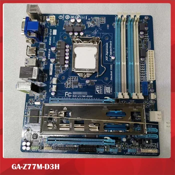 Оригинальная материнская плата для GA-Z77M-D3H 1155 Z77 С поддержкой SATA3 USB3.0 Полностью протестирована Хорошего качества
