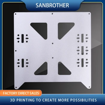 Детали 3D-принтера Aarts Нагревательная платформа Z-axis Опорная алюминиевая пластина для Prusa I3 Heatbed Алюминиевая пластина