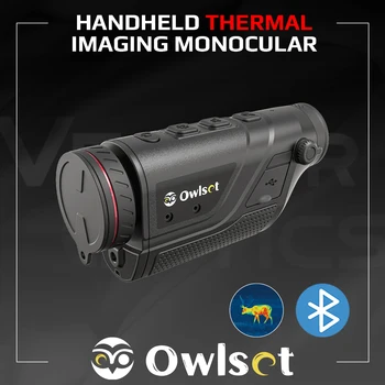 Векторная оптика OwlSet Ручной Тепловизионный Монокуляр С 4-кратным цифровым зумом С лазерным индикатором, Инфракрасный детектор для дикой охоты