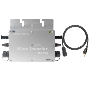 800 Вт MPPT Водонепроницаемый Сетевой Инвертор DC24V/36V к AC110V или 220 В Чистый Синусоидальный инвертор Используется Для Солнечных Панелей Солнечные Инверторы