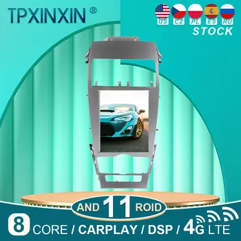 Для Lincoln MKZ 2013 + Android 11 Автомобильный стереоприемник с экраном Tesla Radio Player GPS Навигационное головное устройство