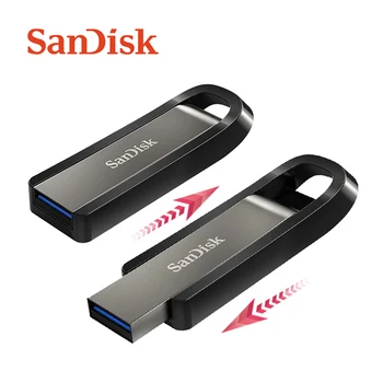 SanDisk CZ810 USB3.2 Extreme Go USB-накопитель 64 ГБ 128 Г 256 ГБ флэш-накопитель Высокой скорости до 400 м/с USB-накопитель U-Дисковый флеш-накопитель