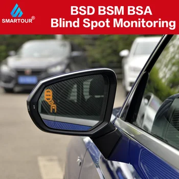 Smartour Для Автомобиля Audi Q7 2016-2019 BSM BSD BSA Радар Мониторинг Слепых зон Датчик Обнаружения заднего Хода Параллельная Линия Помощи