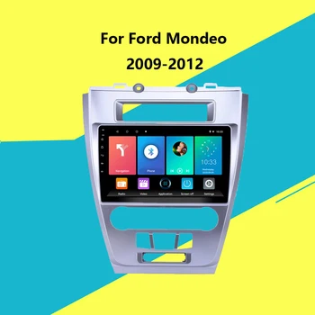 10,1 Дюймовый Автомобильный Мультимедийный плеер 2 Din Android Wifi GPS Навигация Для Ford Mondeo 2009-2012 Головное устройство с Рамкой Авторадио