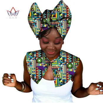 2023 Африканский Новый Накладной Воротник и Бант, Красочные Съемные Воротники и Банты, Аксессуары для женской Одежды 30 Цветов BRW WYA030