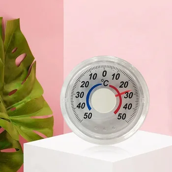 Высокоточный термометр Самоклеящийся Температурный монитор для окна Стены Датчик температуры в помещении на открытом воздухе Измерительный инструмент
