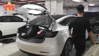 Для Tesla Model S электрическая задняя дверь автомобильные приспособления аксессуары автоматический подъемный рычаг багажника интеллектуальный электрический багажник