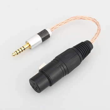 Audiocrast4, 4 мм Сбалансированный мужской и 4-контактный XLR-женский сбалансированный аудио кабель-адаптер Connect TRS