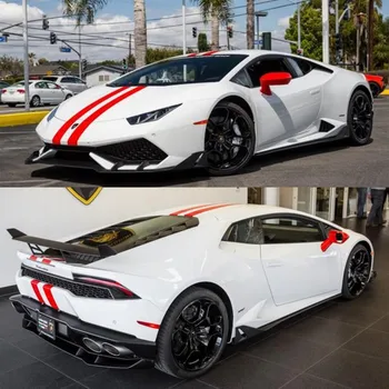 Новая наклейка на автомобиль из виниловой фольги для Lamborghini Huracan Aventador, украшение кузова, модные аксессуары из фольги для автомобиля