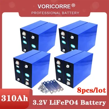8ШТ VariCore 3,2 V 310Ah lifepo4 аккумулятор DIY 4S 12V Аккумуляторная батарея для электромобиля RV Система хранения солнечной энергии