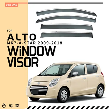 Для ALTO K10 800 A-Star Оконный козырек, Защита от непогоды, Дефлектор бокового окна, защита от непогоды на лобовом стекле Автомобиля, Автомобильные аксессуары