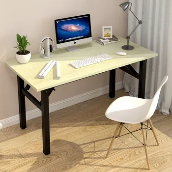 Складной компьютерный стол без установки настольный простой письменный стол письменный стол для студентов в спальне простой домашний стол