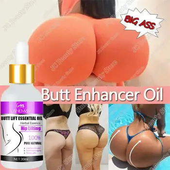 Эфирное Масло Big Ass Butt Enhancer Эффективное Средство Для Увеличения Объема Бедер и Ягодиц, Средства Для Массажа Тела, Подтягивающие Бедра И Ягодицы, Уход За Красотой Тела