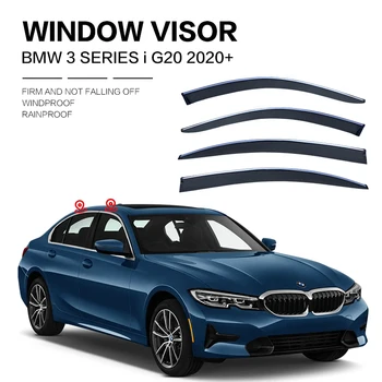 Оконный Козырек Для BMW 3 СЕРИИ i E36 E46 E90 F30 G20 Автоматический Дверной Козырек для защиты от непогоды Защитные стекла