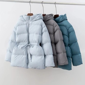 2023 Женская Модная Зимняя теплая парка Женская Пуховая куртка