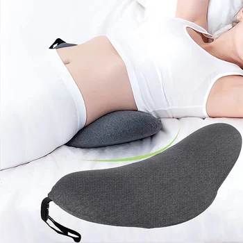 Поясничная подушка с эффектом памяти, Складывающаяся Для беременных, Моющаяся Поясничная поддержка, Коврик для спинки, Подушка для кровати, Съемная подушка для спины