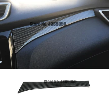 ABS Углеродное волокно Для Nissan Qashqai J11 Rogue Sport 2014-2020 Аксессуары Для центральной панели управления Автомобиля, Накладка для отделки автомобиля, стайлинг