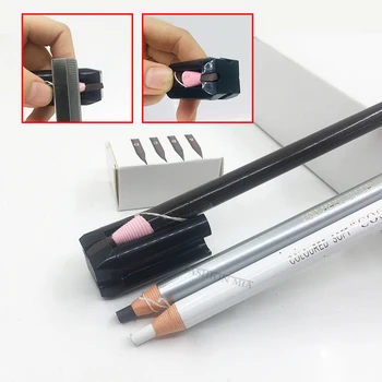 Принадлежности для микроблейдинга Профессиональные Инструменты для заточки карандашей для бровей 4в1, основа для заточки карандашей для перманентного макияжа, Аксессуары PMU