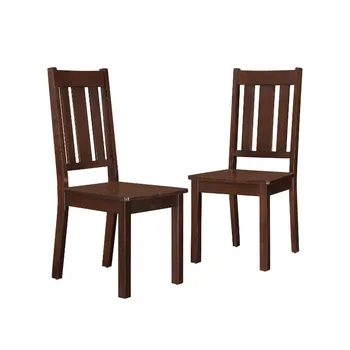 Обеденный стул Better Homes and Gardens Bankston, набор из 2 штук, мокко