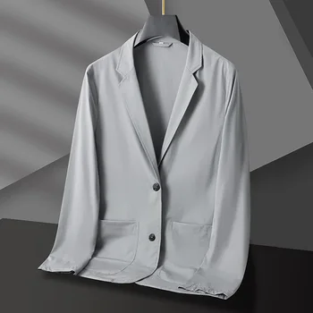V1321-Повседневный мужской костюм в деловом стиле, подходящий для летней одежды
