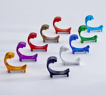 100 шт. Современные модные Алюминиевые цветные Крючки, крючок для кухонной двери, крючок для одежды, аксессуары для ванной комнаты