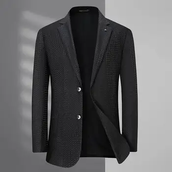 5974 -Мужской маленький костюм весенне-осенний деловой костюм для отдыха, корейская версия, легкий ветряной тренд, тонкая мужская куртка tide