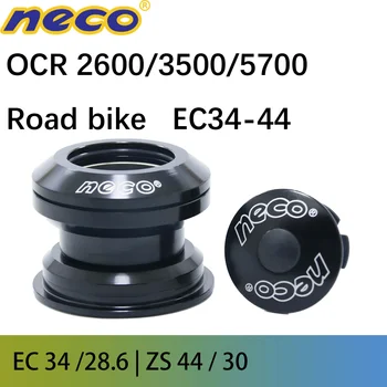 Гарнитура Neco 34-44 мм 28,6 30 39,8 мм для шоссейных велосипедов GIANT OCR 2600 3500 5700 Со встроенной безрезьбовой гарнитурой 1 1/8 