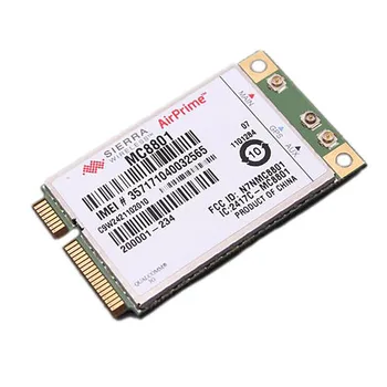 Новая 3G HSPA Беспроводная карта WLAN Mini PCIe Sierra MC8801 Беспроводной 3g WWAN Модуль Mini Pci-E WCDMA со скоростью до 42 Мбит/с HSPA +