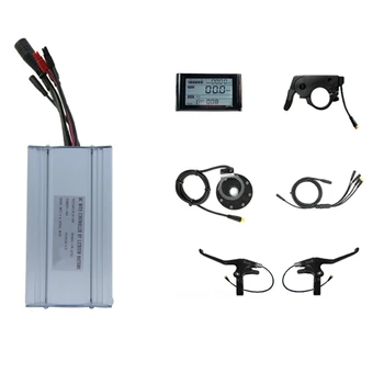 Комплект водонепроницаемого головного контроллера 30A, комплект для электровелосипеда, контроллер синусоидальной волны с дисплеем SW900 36/48V1000W
