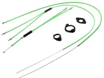 Тормозной трос и корпус, BMX Велосипед Тормозные тросы для гироскопа Спереди и сзади (верхний и нижний) вращающийся ротор