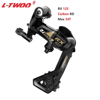 LTWOO RX12 Скоростной Задний переключатель из Углеродного волокна, Совместимый с кассетными деталями для шоссейных велосипедов 12S 32T