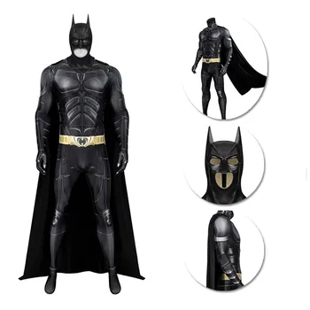 Новый костюм Бэтмена для Косплея, Комбинезон супергероя 
