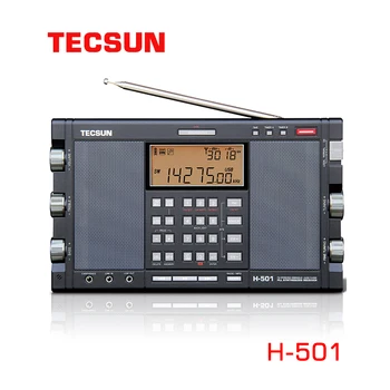 Оригинальный двойной динамик Tecsun H-501 портативный полнодиапазонный FM AM SSB Tecsun H501 радио музыкальный плеер Bluetooth динамик
