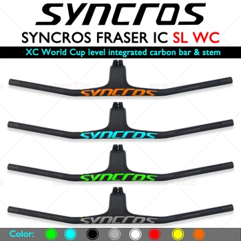 2022 Новый Syncros FRASER IC SL WC -20 ° 70/80/90*740 мм Полностью Из Углеродного Волокна MTB Запчасти Для Велосипедов BMX Интегрированный Велосипед
