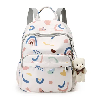 Рюкзак для детских подгузников, сумка для мамы, Большая вместительная сумка для беременных, многофункциональные водонепроницаемые дорожные сумки для подгузников на открытом воздухе по уходу за ребенком