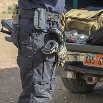 Тактические брюки Intruder, мужские военные армейские брюки Секретной службы с несколькими карманами, уличные износостойкие охотничьи брюки-карго