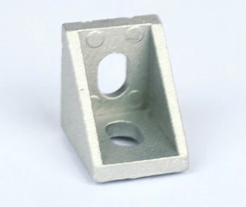 Wkooa 2020 Малый угловой кронштейн для соединения алюминиевого профиля экструзионным ЧПУ DIY