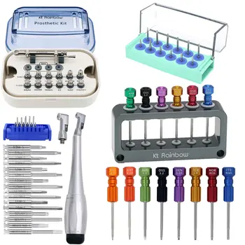 Набор инструментов для восстановления зубных имплантатов, набор инструментов для ручного привода