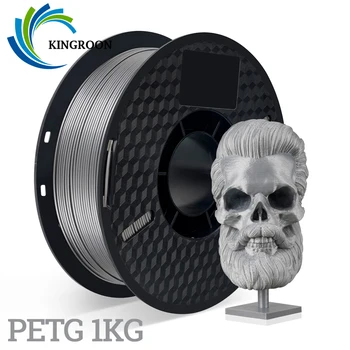 Нить для 3D-принтера PETG 1 кг 2,2 фунта, точный диаметр 1,75 мм, не спутывается, Материалы для 3D-печати, экологически чистые